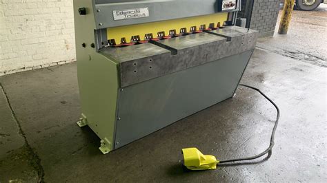 small sheet metal guillotine|guillotine 2400 x 6mm capacity.